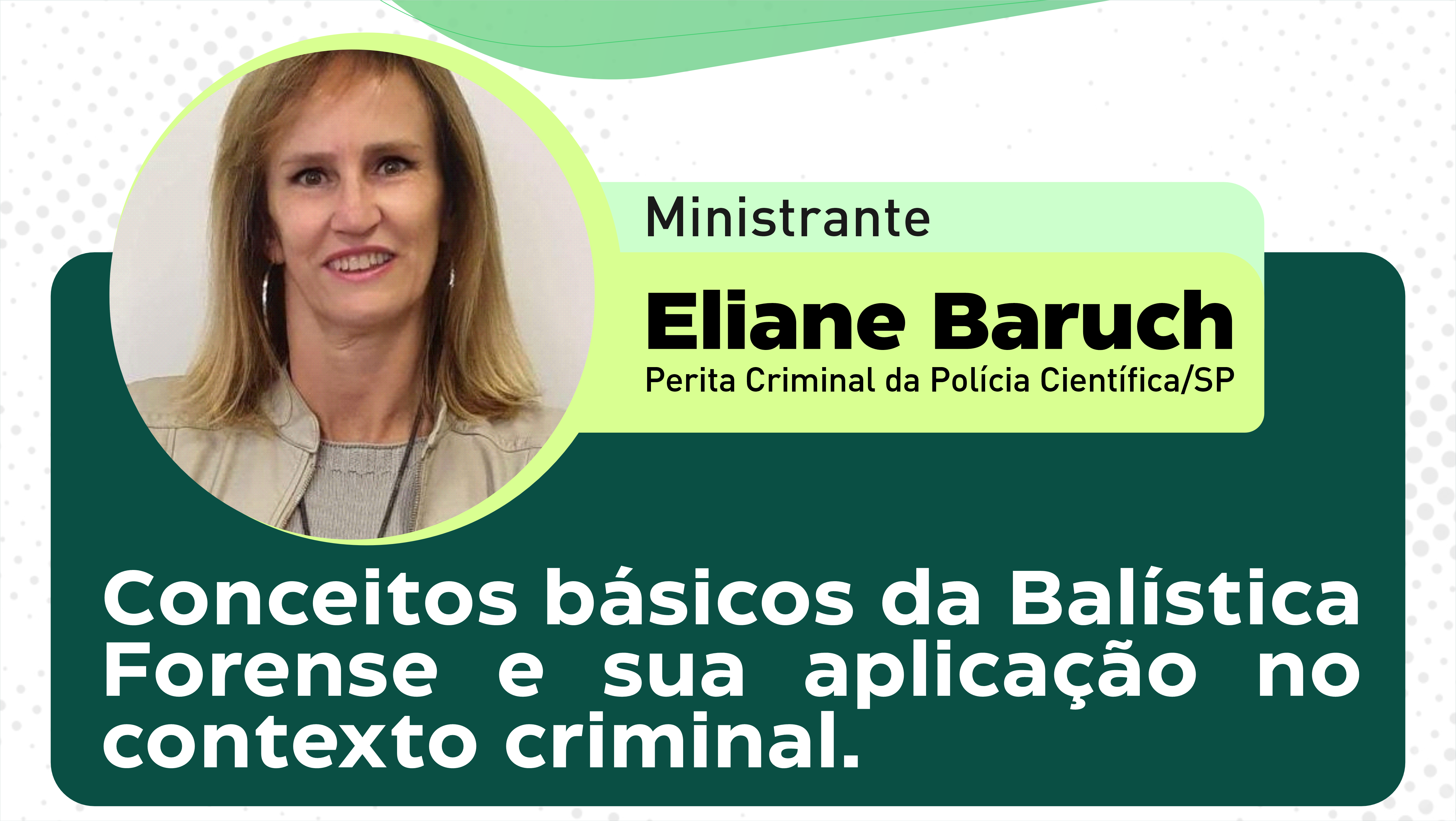 Capa do video Defesa em Foco: Balística Forense para Defensores Públicos