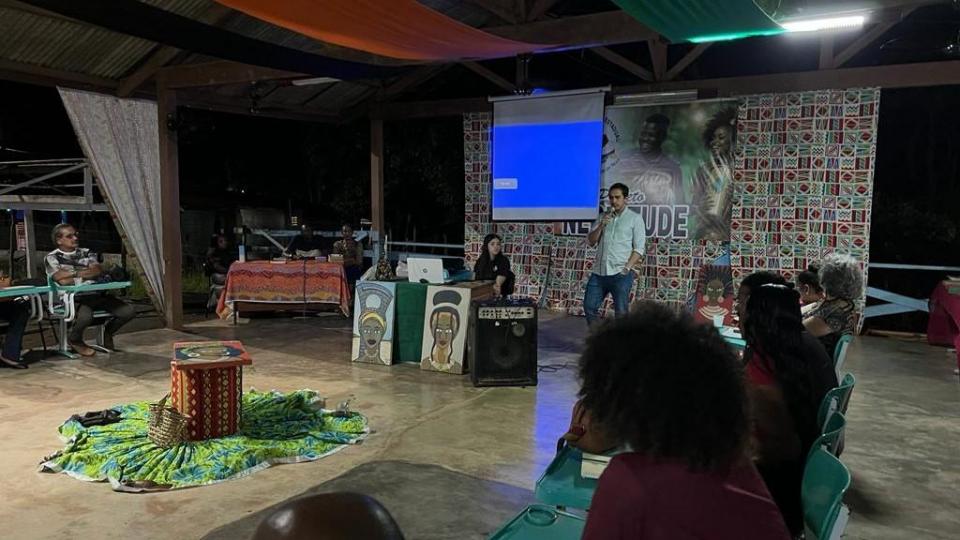 DPG apresenta Defensoria Pública para estudantes da comunidade quilombola Torrão do Matapi
