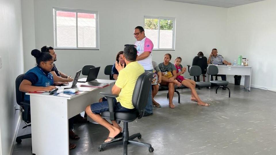 Parceria: Sede da DPE em Ferreira Gomes recebe mutirão de atendimentos da CEA Equatorial