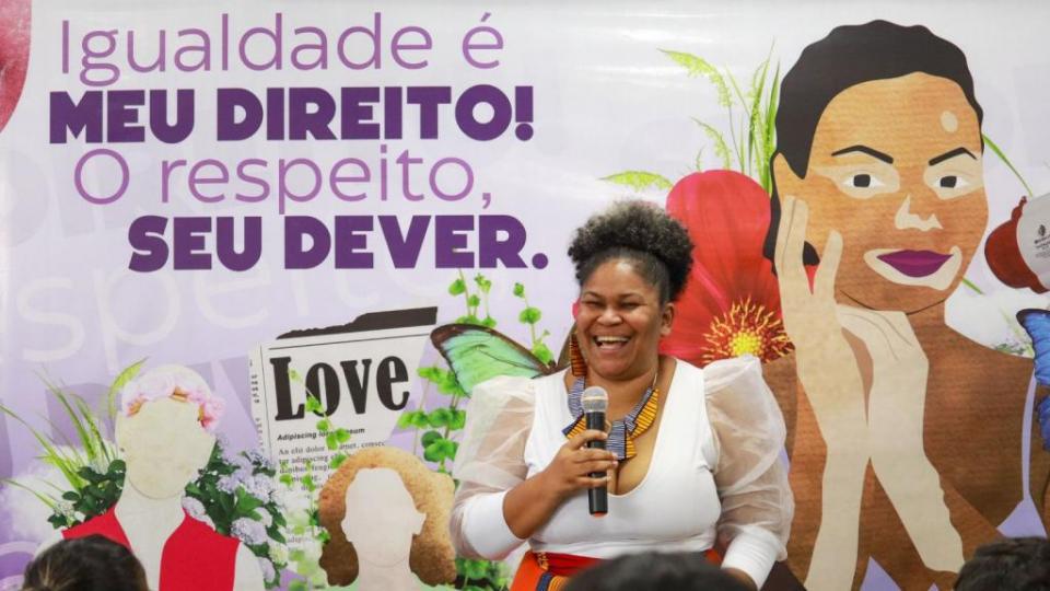 Palestra sobre empoderamento feminino encerra programação do Mês da Luta da Mulher, em Porto Grande